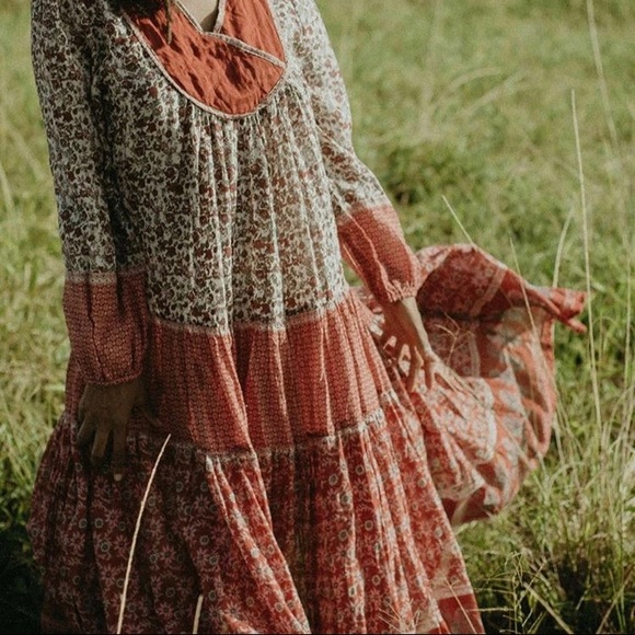 daughters of india Dresses & Skirts - Daughters of India Eta Dress in Cherry